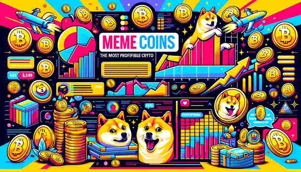 Meme Coins Were The Most Profitable Crypto Sector In Q1 2024