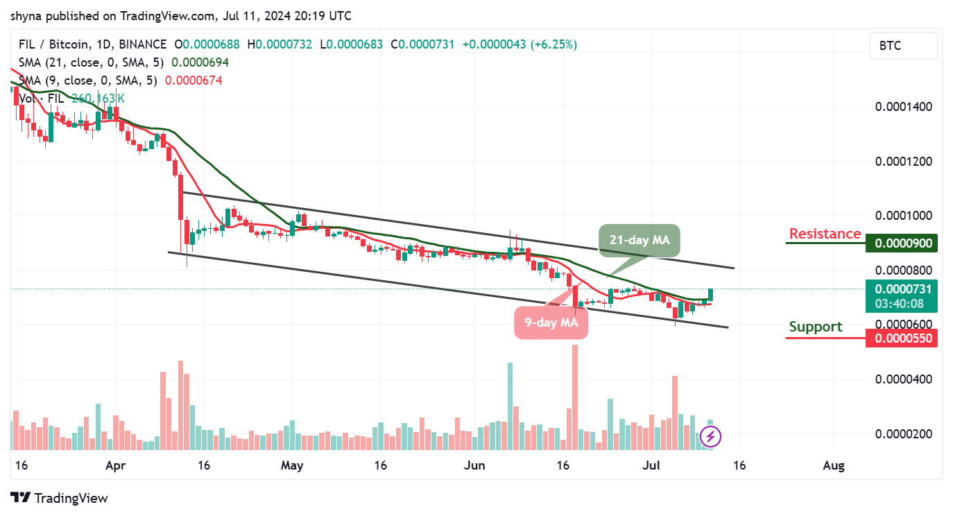 Filecoin Price Prediction for Today, July 12 – FIL Technical Analysis