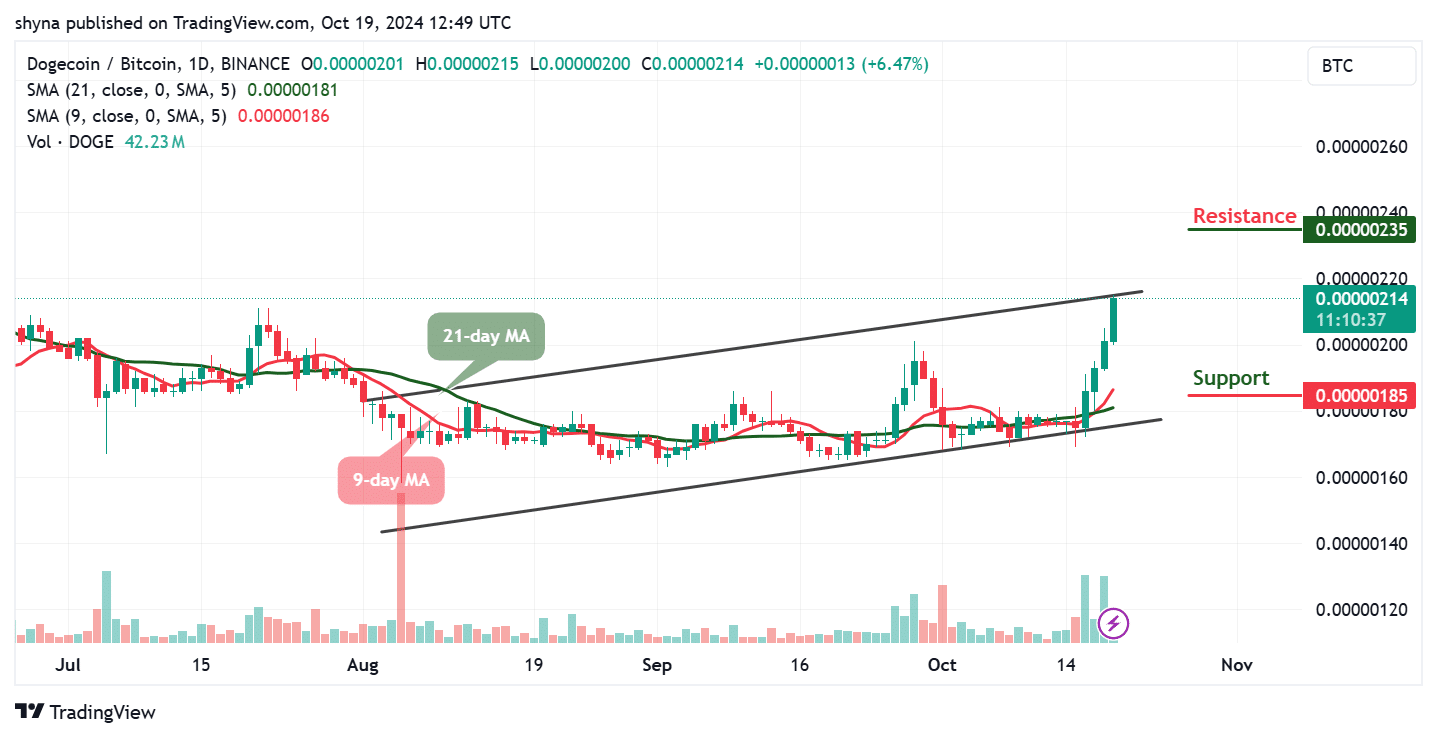 Dogecoin Price Prediction for Today, October 21 – DOGE Technical Analysis